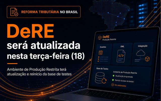 DeRE será atualizada nesta terça-feira (18)